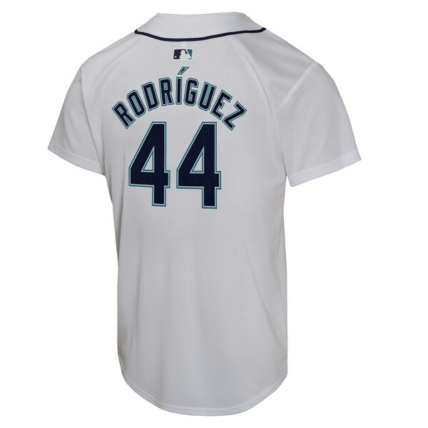 Julio Rodr¨ªguez Seattle Mariners Nike Youth Home Game Player Jersey - White - Image 3