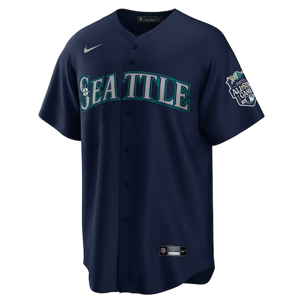 Ichiro Suzuki Seattle Mariners Nike Alternate Replica Player Jersey - Navy - Image 2