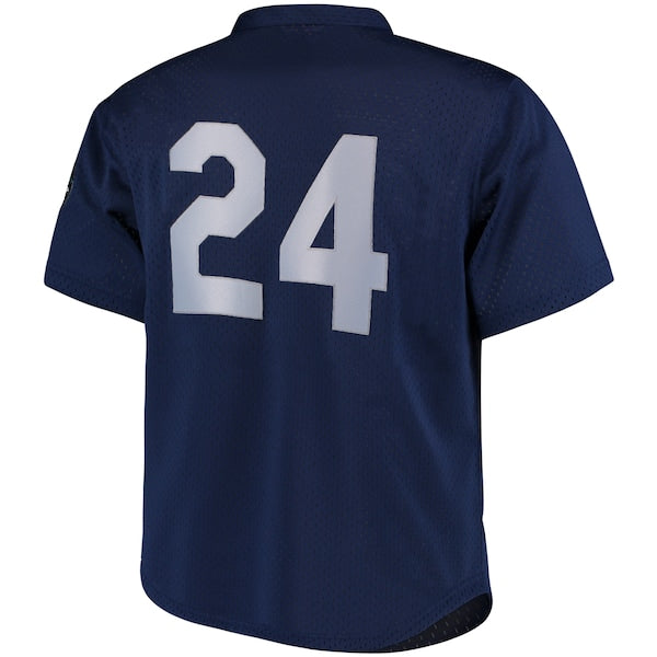 Ken Griffey Jr. Seattle Mariners Cooperstown Collection Mesh Batting Practice Jersey - Navy/Royal - Image 4