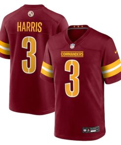 Will Harris Washington Commanders Nike Team Game Jersey -  Burgundy