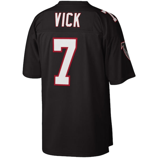Michael Vick Atlanta Falcons 2002 Retired Player Replica Jersey - Black - Image 3