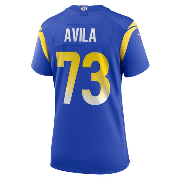 Steve Avila Los Angeles Rams Nike Women's Home Game Jersey - Royal - Image 4