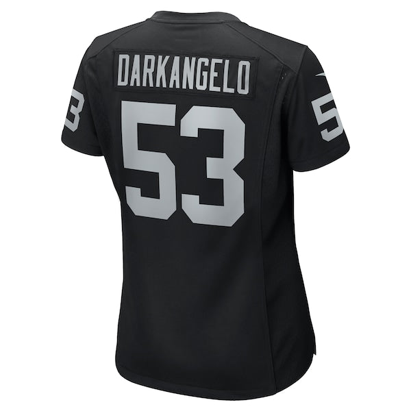 Isaac Darkangelo Las Vegas Raiders Nike Women's Team Game Jersey - Black - Image 3
