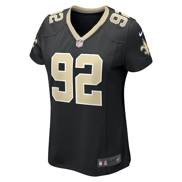 Tanoh Kpassagnon New Orleans Saints Nike Women's Game Player Jersey - Black - Image 2