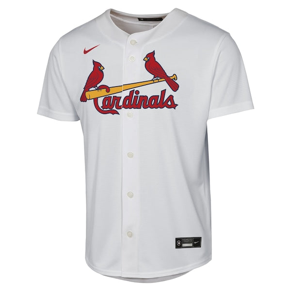 Lars Nootbaar St. Louis Cardinals Nike Youth Home Replica Player Jersey - White - Image 2