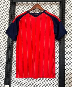 Alternative view of Spain National Team Adidas 2026 Home Jersey - Red / Navy Blue