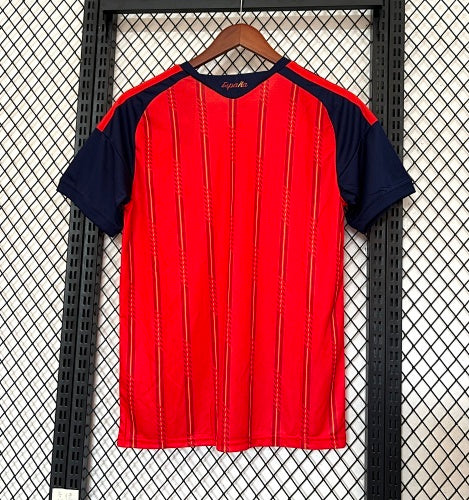 Spain National Team Adidas 2026 Home Jersey - Red / Navy Blue - Image 2