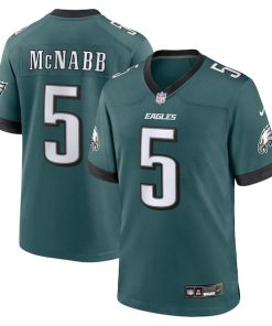 Donovan McNabb Philadelphia Eagles Nike Team Retired Game Jersey - Midnight Green