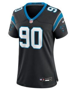Alternative view of Julius Peppers Carolina Panthers Nike Women's Retired Player Game Jersey - Black