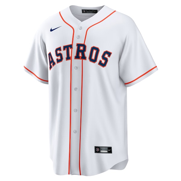 Justin Verlander Houston Astros Nike Home Replica Player Jersey - White - Image 2