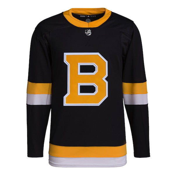 Boston Bruins adidas Men's Alternate Primegreen Authentic Jersey - Black - Image 2