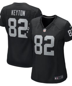 Alternative view of Ramel Keyton Las Vegas Raiders Nike Women's  Game Jersey -  Black