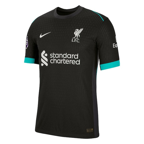 Liverpool Nike 2024/25 Away Authentic Custom Jersey - Forest Green - Image 3