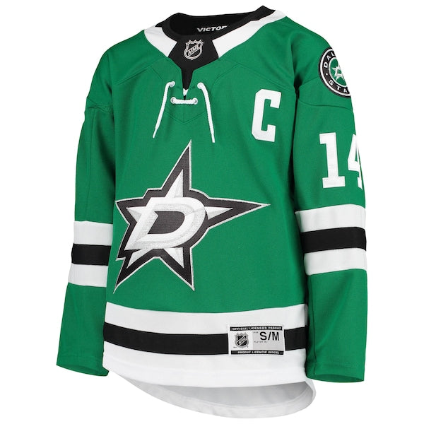 Jamie Benn Dallas Stars Youth Home Premier Player Jersey - Kelly Green - Image 2