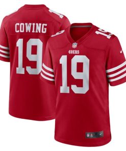 Jacob Cowing San Francisco 49ers Nike Game Jersey - Scarlet