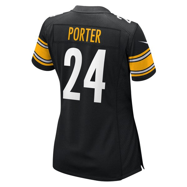Joey Porter Jr. Pittsburgh Steelers Nike Women's Game Jersey - Black - Image 4