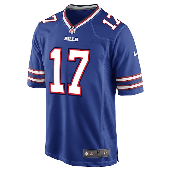 Josh Allen Buffalo Bills Nike Youth Game Jersey - Royal/Red/White - Image 3