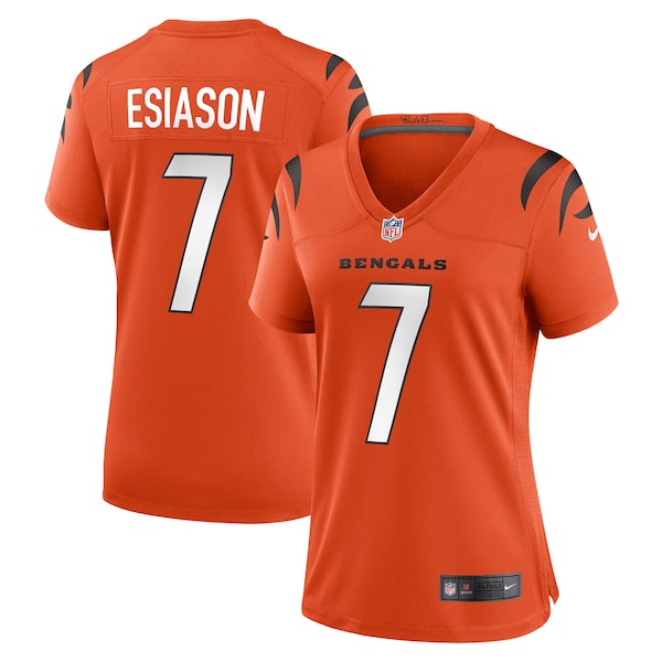 Boomer Esiason Cincinnati Bengals Nike Women's Retired Game Jersey - Orange/Black - Image 2