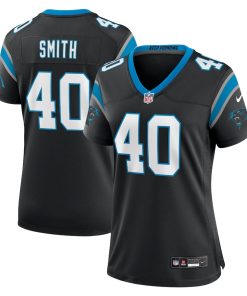 Brandon Smith Carolina Panthers Nike Women's Team Game Jersey - Black