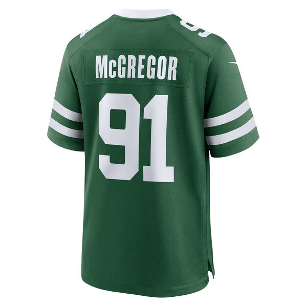 Braiden McGregor New York Jets Nike Team Game Jersey - Legacy Green - Image 3