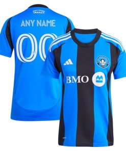 CF Montreal adidas Women's 2025 Montr¨¦al Original Replica Custom Jersey - Blue