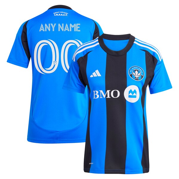 CF Montreal adidas Women's 2025 Montr¨¦al Original Replica Custom Jersey - Blue
