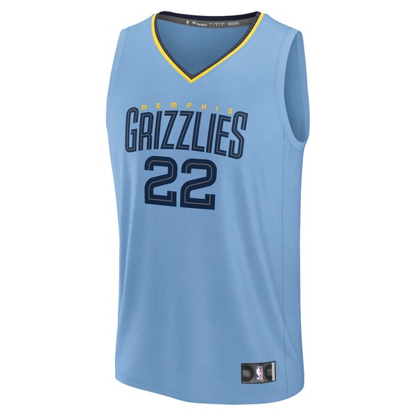 Desmond Bane Memphis Grizzlies Fast Break Replica Player Jersey - Statement Edition - Light Blue - Image 2