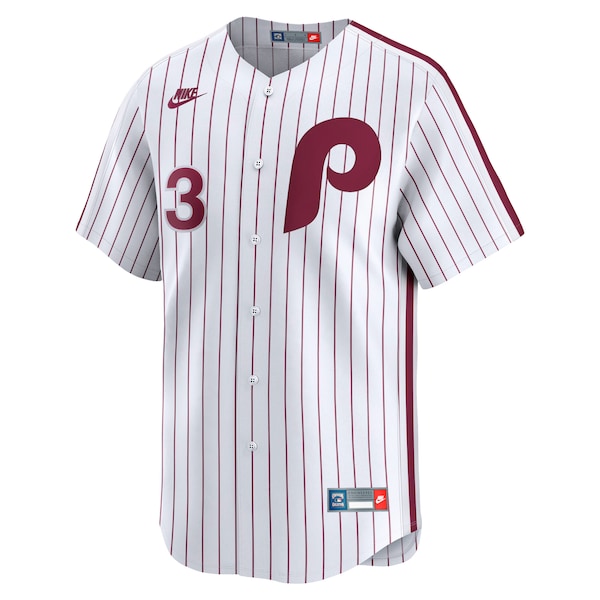 Bryce Harper Philadelphia Phillies Nike Cooperstown Collection Limited Jersey - White - Image 2