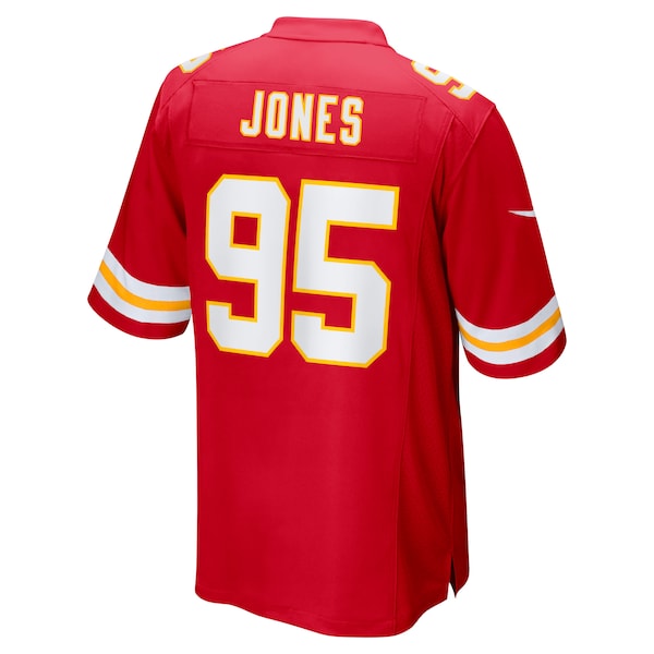 Chris Jones Kansas City Chiefs Nike Super Bowl LIX Game Jersey - Red - Image 3