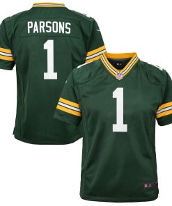 Youth Micah Parsons Green Bay Packers Nike Game Jersey -  Green