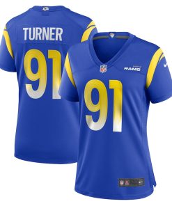 Kobie Turner Los Angeles Rams Nike Women's Home Game Jersey - Royal