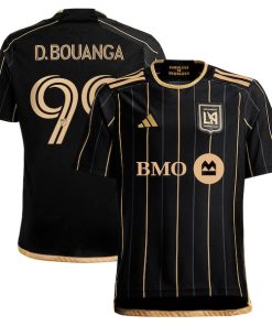 Denis Bouanga LAFC adidas Youth 2024 Primary Replica Player Jersey - Black