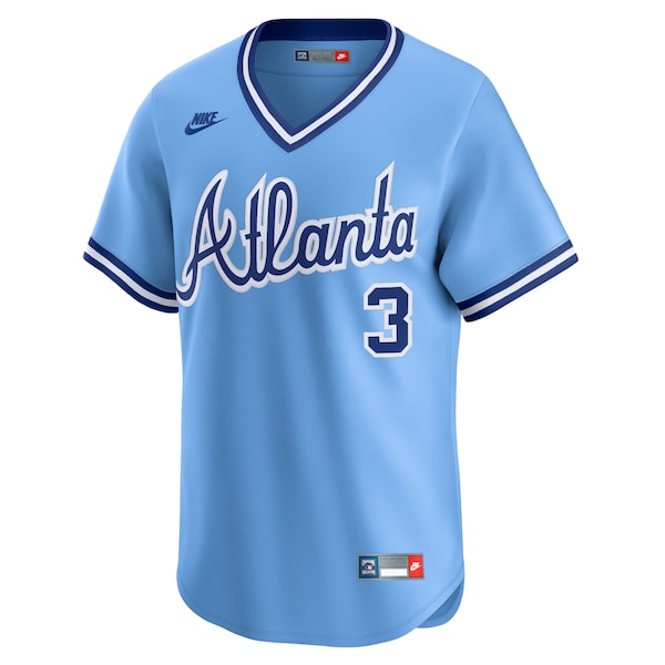 Dale Murphy Atlanta Braves Nike Throwback Cooperstown Limited Jersey - Royal - Image 2