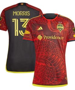 Jordan Morris Seattle Sounders FC adidas 2024 The Bruce Lee Kit Authentic Jersey - Red
