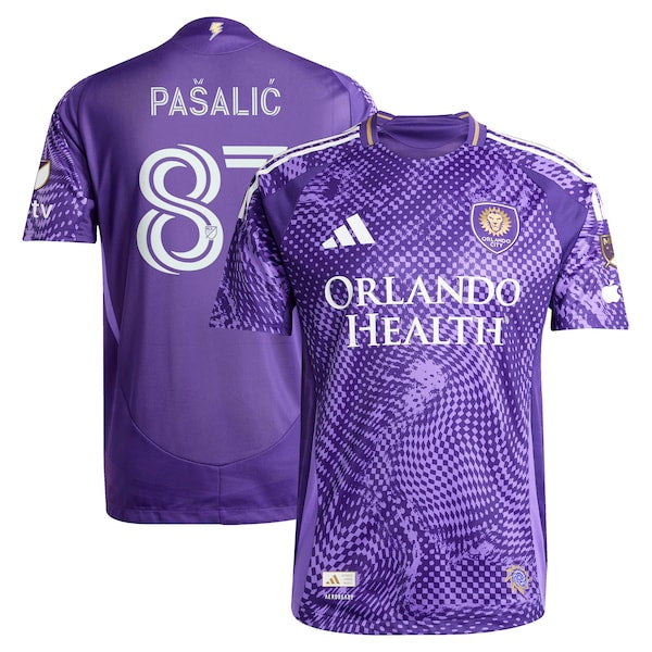 Marco Pa?ali? Orlando City SC adidas 2025 Perfect Storm Authentic Player Jersey - Purple