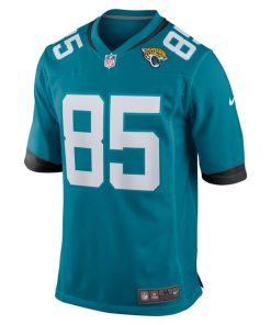 Alternative view of Brenton Strange Jacksonville Jaguars Nike Team Game Jersey -  Teal