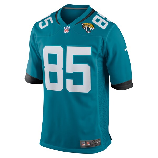 Brenton Strange Jacksonville Jaguars Nike Team Game Jersey - Teal - Image 2