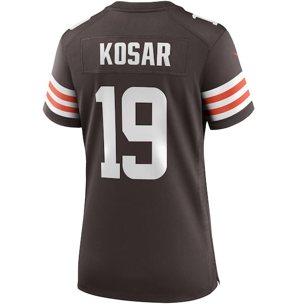 Bernie Kosar Cleveland Browns Nike Women's Game Retired Player Jersey - Brown - Image 3