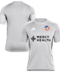 FC Cincinnati adidas 2025 Training Jersey - Silver