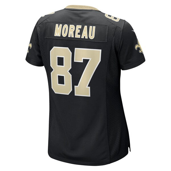 Foster Moreau New Orleans Saints Nike Women's Team Game Jersey - Black - Image 3