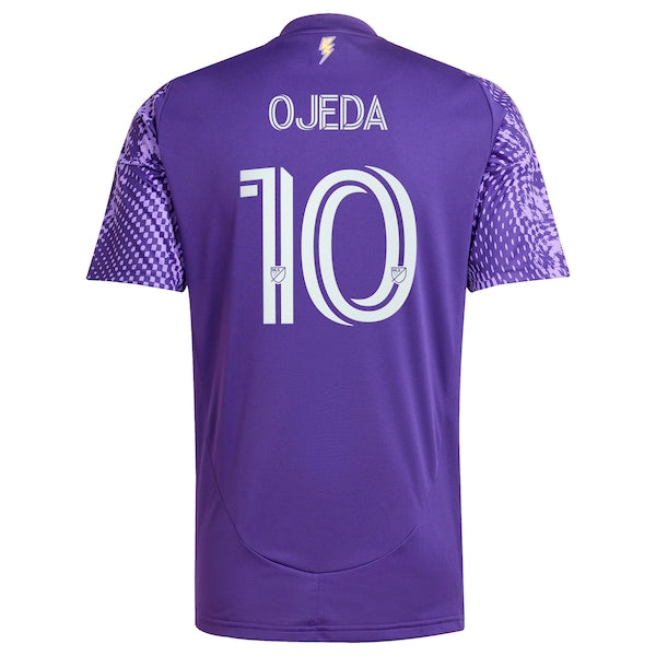 Mart¨ªn Ojeda Orlando City SC adidas 2025 Perfect Storm Replica Player Jersey - Purple - Image 3
