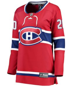 Alternative view of Juraj Slafkovsky Montreal Canadiens  Women's Home Premier Breakaway Player Jersey - Red