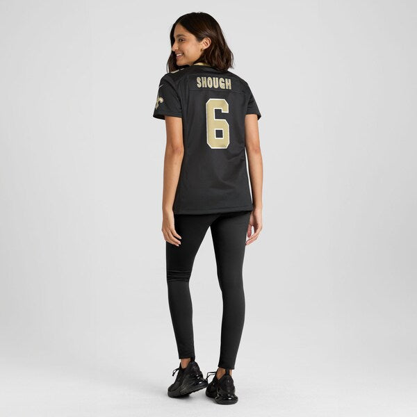 Tyler Shough New Orleans Saints Nike Women's Game Jersey - Black - Image 5