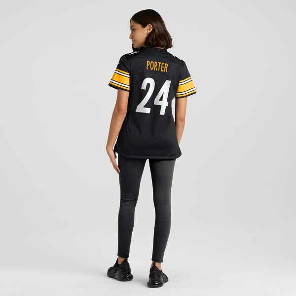 Joey Porter Jr. Pittsburgh Steelers Nike Women's Game Jersey - Black - Image 5