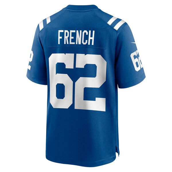 Wesley French Indianapolis Colts Nike Game Player Jersey - Royal - Image 5