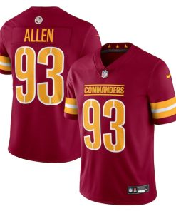 Jonathan Allen Washington Commanders Nike  Vapor Untouchable Limited Jersey - Burgundy/Black