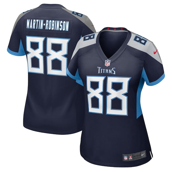 David Martin-Robinson Tennessee Titans Nike Women's Game Jersey - Navy - Image 2