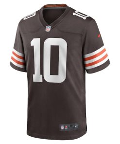 Alternative view of Phillip Walker Cleveland Browns Nike Team Game Jersey -  Brown