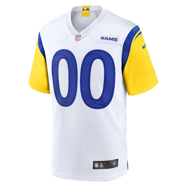 Los Angeles Rams Nike Alternate Custom Jersey - White - Image 2