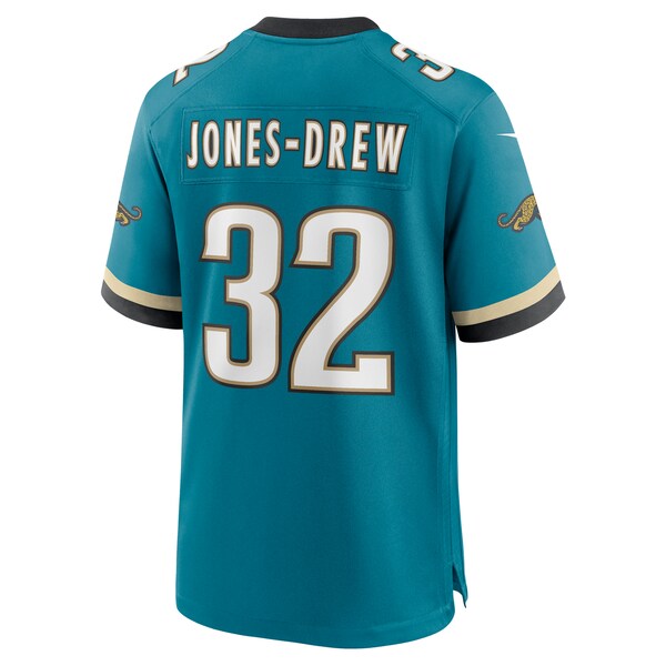 Maurice Jones-Drew Jacksonville Jaguars Nike Prowler Throwback Retired Player Game Jersey - Teal - Image 3